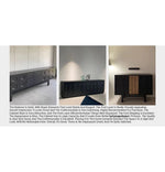Modern Multi-Layer Board Glass Cabinet - Stylish Storage Solution for Your Home hsxz-2180