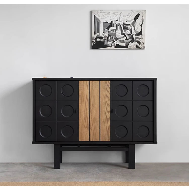Modern Multi-Layer Board Glass Cabinet - Stylish Storage Solution for Your Home hsxz-2180
