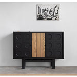 Modern Multi-Layer Board Glass Cabinet - Stylish Storage Solution for Your Home hsxz-2180