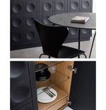 Modern Multi-Layer Board Glass Cabinet - Stylish Storage Solution for Your Home hsxz-2180