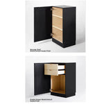 Modern Multi-Layer Board Glass Cabinet - Stylish Storage Solution for Your Home hsxz-2180