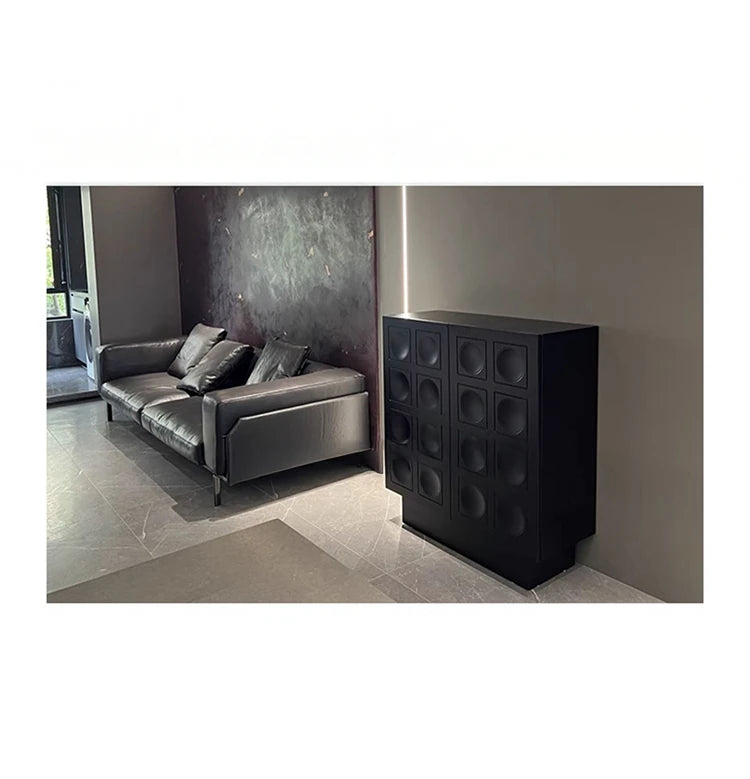 Modern Multi-Layer Board Glass Cabinet - Stylish Storage Solution for Your Home hsxz-2180