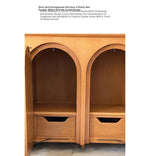 Stylish Multi-Layer Board Cabinet with Elegant Arch Design – Perfect for Modern Living Spaces hsxz-2182