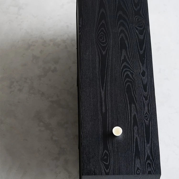 Stylish Ash Wood & Chinese Fir Cabinet with Unique Multi-Layer Design – Modern Storage Solution for Any Room hsxz-2188