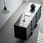 Stylish Ash Wood & Chinese Fir Cabinet with Unique Multi-Layer Design – Modern Storage Solution for Any Room hsxz-2188