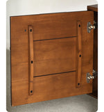 Stylish Solid Wood Cabinet with Unique Geometric Design - Perfect for Home Organization! hsxz-2191
