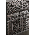 Stylish Teak and Metal TV Cabinet with Unique Design – Perfect for Modern Living Spaces hsxz-2194