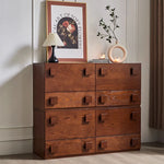Stylish Multi-Layer Board Cabinet with Modern Drawer Design for Chic Home Storage hsxz-2198