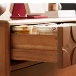 Elegant Cherry Wood Cabinet with Multi-Layer Board and Tung Wood Finish - Stylish Storage Solution for Modern Homes hsxz-2200