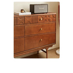 Elegant Cherry Wood Cabinet with Multi-Layer Board and Tung Wood Finish - Stylish Storage Solution for Modern Homes hsxz-2200