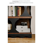 Stylish Red Oak Multi-Layer Board Cabinet - Modern Storage Solution for Home & Office hsxz-2202