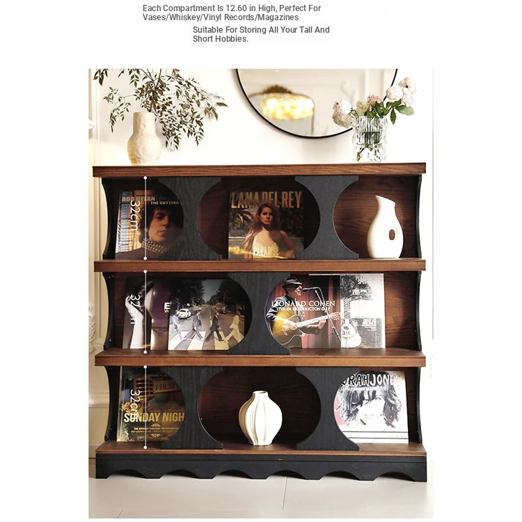 Stylish Red Oak Multi-Layer Board Cabinet - Modern Storage Solution for Home & Office hsxz-2202
