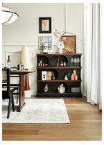 Stylish Red Oak Multi-Layer Board Cabinet - Modern Storage Solution for Home & Office hsxz-2202