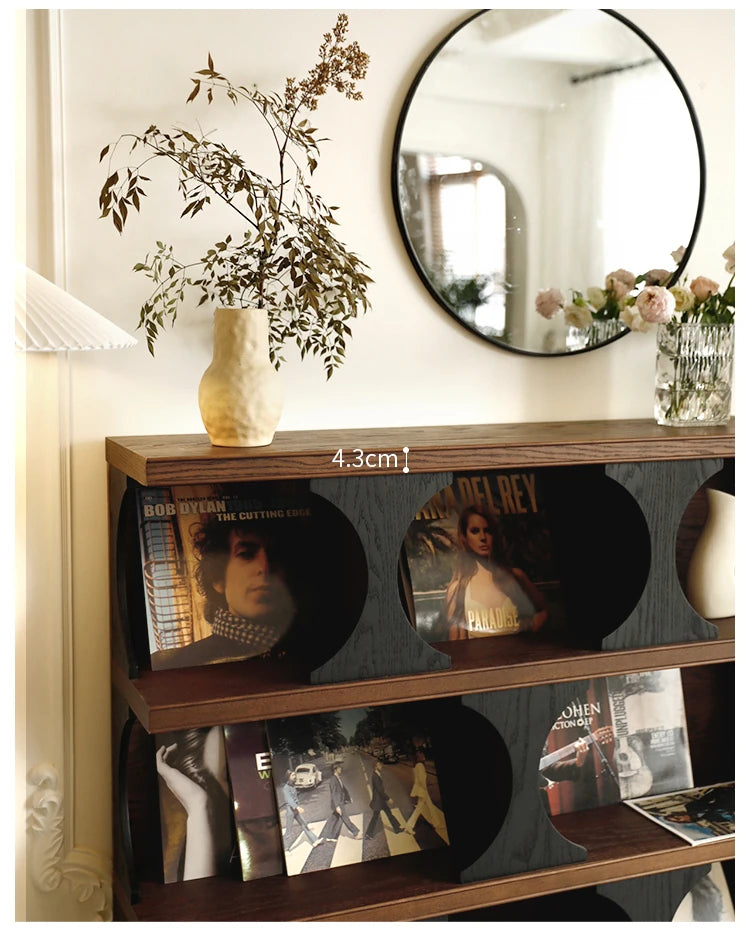 Stylish Red Oak Multi-Layer Board Cabinet - Modern Storage Solution for Home & Office hsxz-2202