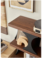 Stylish Red Oak Multi-Layer Board Cabinet - Modern Storage Solution for Home & Office hsxz-2202