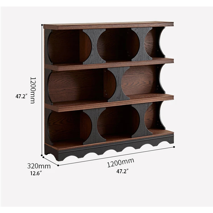 Stylish Red Oak Multi-Layer Board Cabinet - Modern Storage Solution for Home & Office hsxz-2202