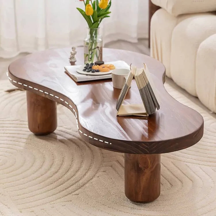 Stylish Pine Wood Tea Table – Modern Elegance for Your Living Room hsyj-2278