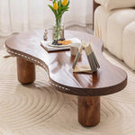 Stylish Pine Wood Tea Table – Modern Elegance for Your Living Room hsyj-2278