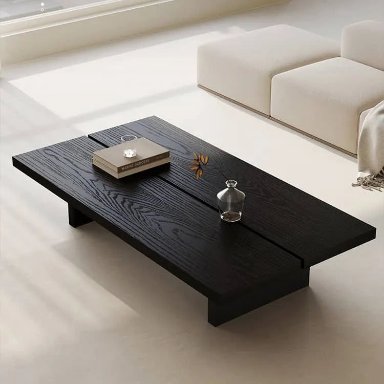 Sleek Pine Wood Tea Table - Modern Centerpiece for Elegant Living Rooms hsyj-2279