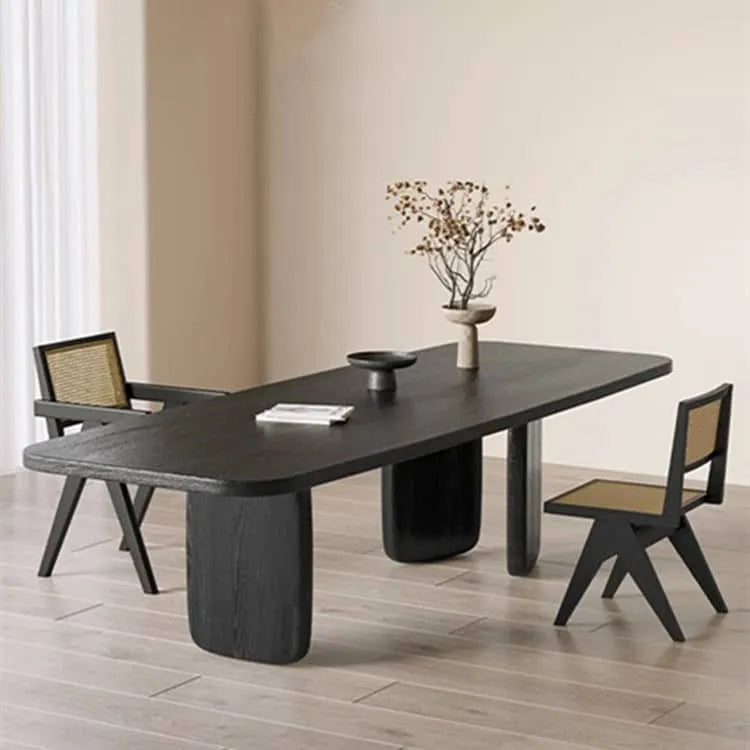 Sleek Modern Pine Wood Dining Table - Elevate Your Home Décor hsyj-2280