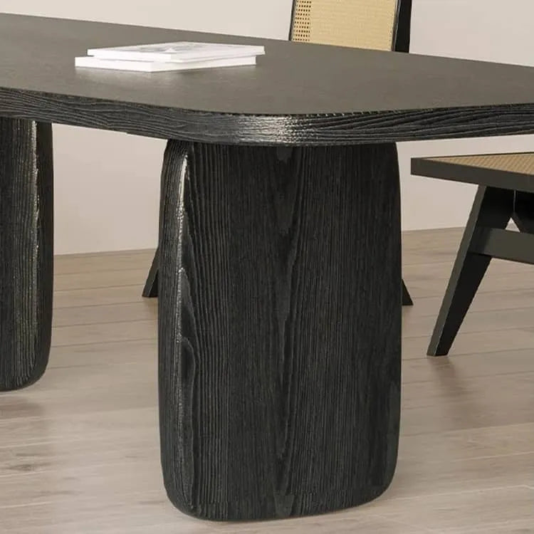 Sleek Modern Pine Wood Dining Table - Elevate Your Home Décor hsyj-2280
