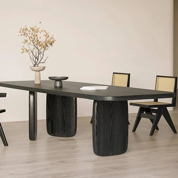 Sleek Modern Pine Wood Dining Table - Elevate Your Home Décor hsyj-2280