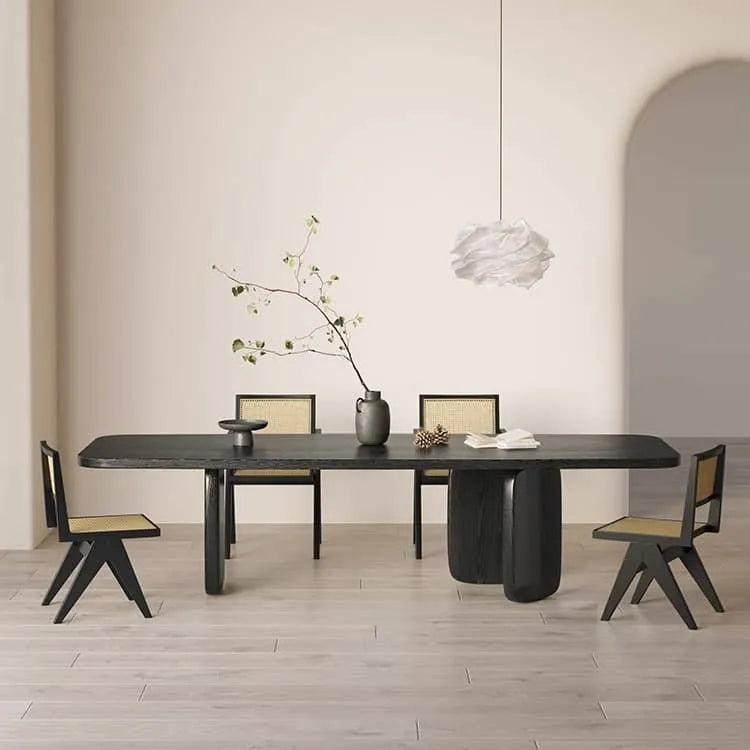 Sleek Modern Pine Wood Dining Table - Elevate Your Home Décor hsyj-2280