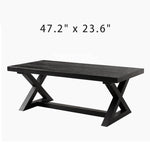 Sleek Solid Wood Tea Table - Modern Design for Elegant Living Spaces hsyj-2282