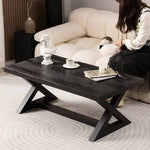 Sleek Solid Wood Tea Table - Modern Design for Elegant Living Spaces hsyj-2282
