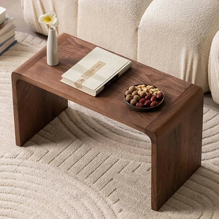 Versatile Pine and Oak Wood Tea Table - Elegant and Functional Design hsyj-2285