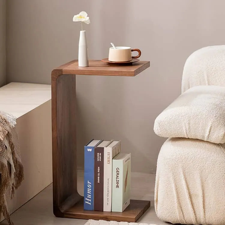 Versatile Pine and Oak Wood Tea Table - Elegant and Functional Design hsyj-2285