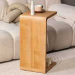 Versatile Pine and Oak Wood Tea Table - Elegant and Functional Design hsyj-2285
