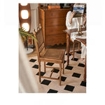 Elegant Ash Wood Chair with Rattan Weaving - Timeless Design for Your Home hsysg-4967
