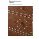 Elegant Ash Wood Multi-Layer Cabinet with 4 Drawers – Timeless Storage Solution for Your Home hsysg-4968