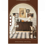 Elegant Ash Wood Multi-Layer Cabinet with Arch Design – Perfect for Modern Home Décor hsysg-4969