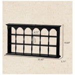Elegant Ash Wood Storage Rack – Stylish Display Shelves for Kitchen or Living Room Décor hsysg-4977