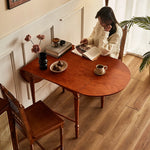 Elegant Ash Wood Dining Table - Classic Design for Cozy Living Spaces hsysg-4978