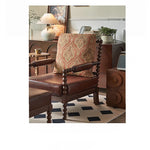 Stylish Ash Wood Chair with PU Leather and Cotton-Ramie Cushion - Perfect for Modern Living Spaces hsysg-4983