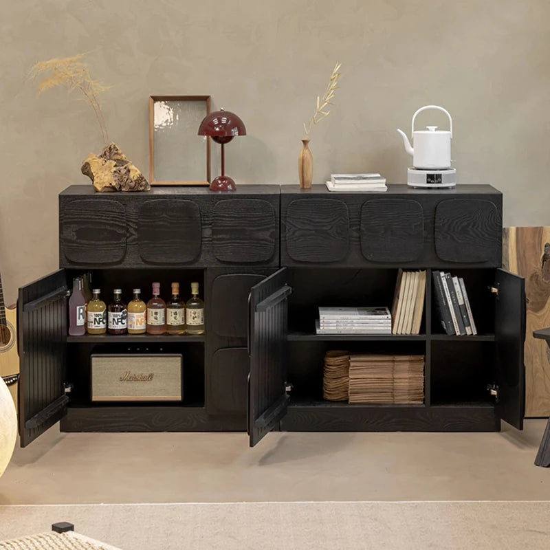 Stylish Ash Wood Multi-layer Cabinet for Modern Home Decor hsysg-4985