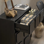 Stylish Ash Wood Multi-layer Cabinet for Modern Home Decor hsysg-4985