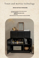 Stylish Ash Wood Multi-layer Cabinet for Modern Home Decor hsysg-4985
