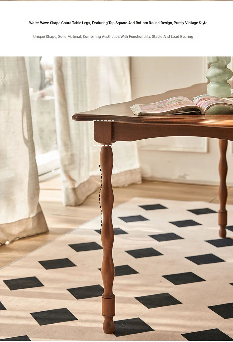 Stylish Ash Wood Dining Table - Elegant Design for Cozy Homes hsysg-4993
