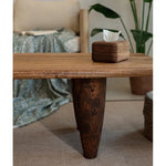 Solid Cedar Wood Tea Table - Elegant Centerpiece for Your Living Room hty-2056