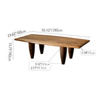 Solid Cedar Wood Tea Table - Elegant Centerpiece for Your Living Room hty-2056