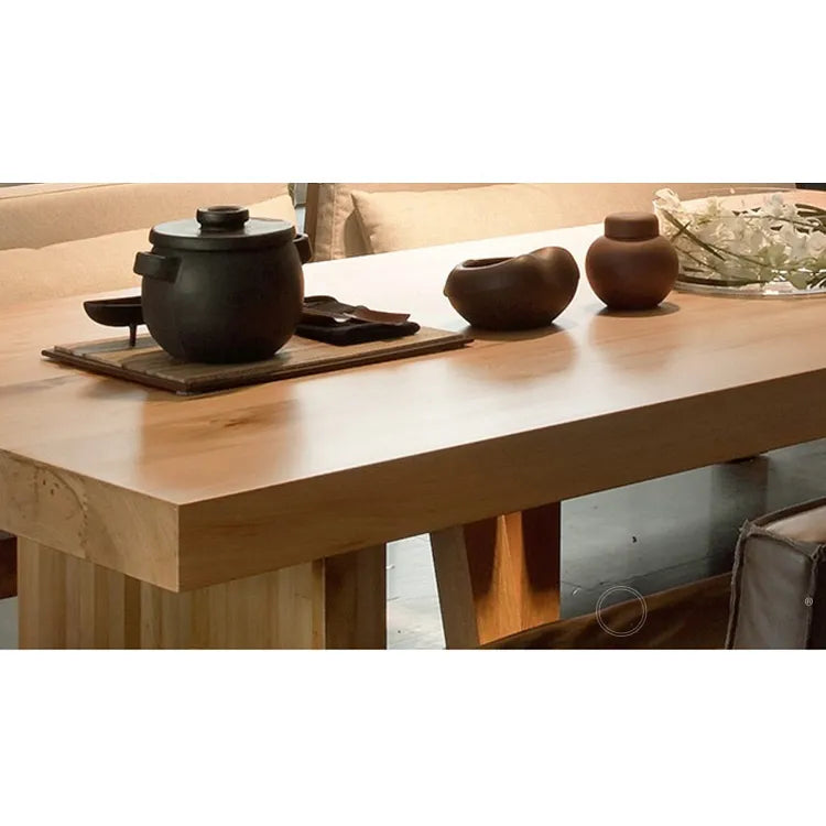 Classic Pine Wood Dining Table - Elegant Design for Modern Interiors hty-2059