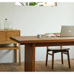 Elegant Walnut Wood Dining Table - Perfect for Modern Homes hty-2062