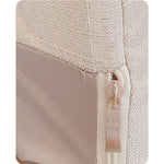 Luxury Pine Wood Sofa with Cotton Linen Cushions for Modern Living Rooms hty-2063