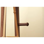 Elegant Brown Ash Wood Coat Hanger - Stylish & Durable htzm-1527