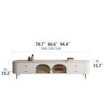 Elegant Tempered Glass Coffee Table with Stainless Steel Base and Sintered Stone Top - Modern Chic Centerpiece for Living Room hxbs-3029