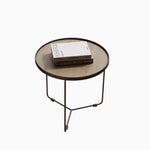 Stylish Multi-Layer Board Coffee Table Set - Modern Round Design for Living Room Decor hxbs-3031